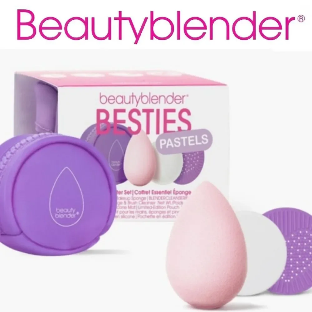 BeautyBlender Besties Pastels Blend‎ & Cleanse Starter Set